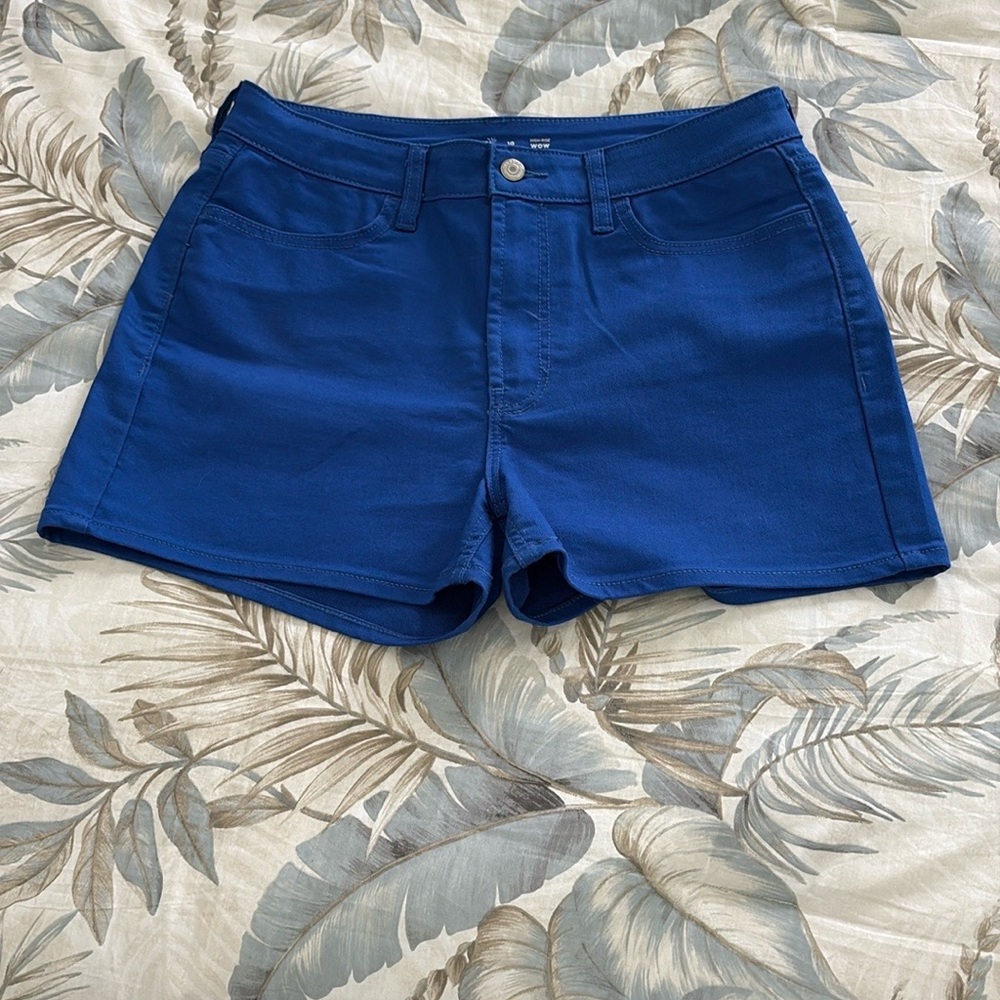 Bright Blue Tailored Shorts